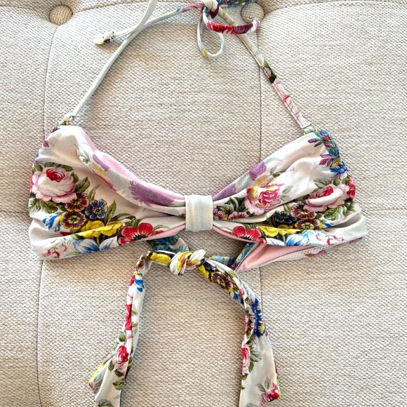 WILDFOX SWIM Rare Floral Bikini Set from Resort 2013 - Picture 4 of 14
